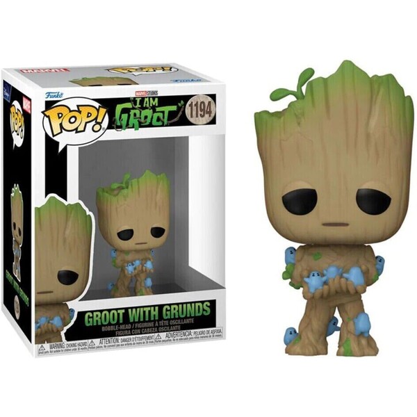 Funko POP! #1194 Marvel: I Am Groot - Groot w/ Grunds
