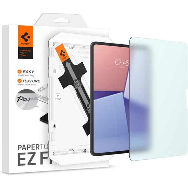 Spigen Paper Touch EZ Fit matné tvrzené sklo iPad Pro 11" (2024) 1 pack