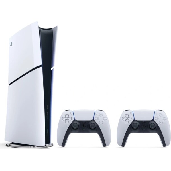 PlayStation 5 Digital Edition + DualSense Wireless Controller bílý (verze slim)