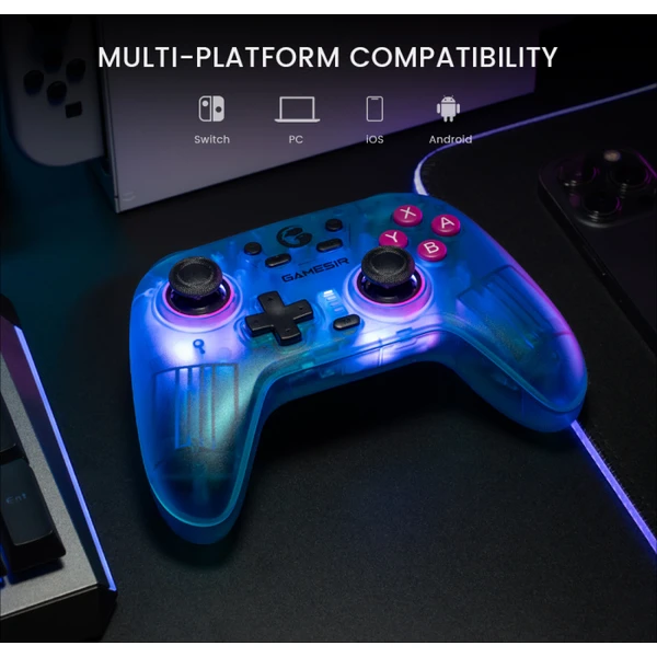 GameSir Nova multiplatformní herní ovladač Neon Teal (PC/Switch/mobile) - Herní ovladače - Obrázek G6F4000N01