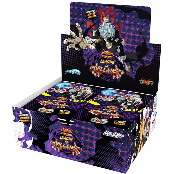 My Hero Academia CCG Series 4: League of Villains First Edition Booster - Sběratelské karty a nálepky - Obrázek G6H7000L01