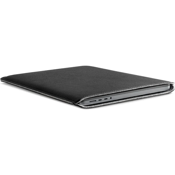 Woolnut kožené Sleeve pouzdro pro 16" MacBook Pro černé - Pouzdra - Obrázek G6SR100501