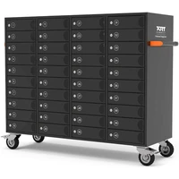 Port Connect 40 Units Individual Doors nabíjecí úložiště černý - Nabíječky
