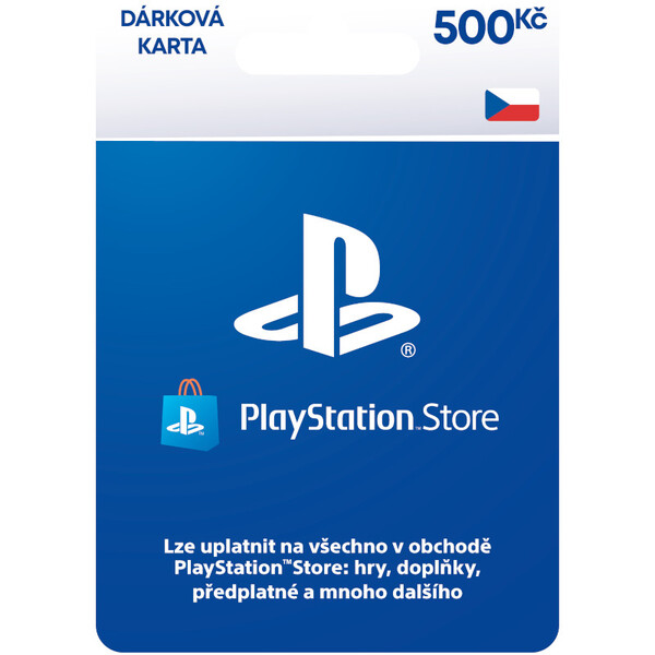 PlayStation Store - Dárková karta 500 Kč