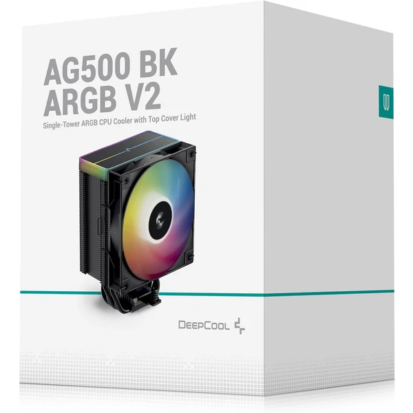 DEEPCOOL AG500 BK ARGB V2 černý - Chladiče - Obrázek G7BF000K01