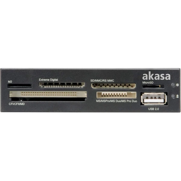 Akasa int. USB 2.0 interní čtečka karet + USB 2.0 - Čtečky paměťových karet - Obrázek G7BJ000K01