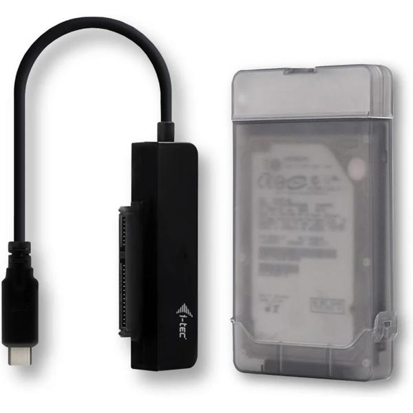 i-tec MYSAFE Easy 2,5" USB-C 3.1 Gen 2 externí box černý - Externí boxy - Obrázek G7LWE00101