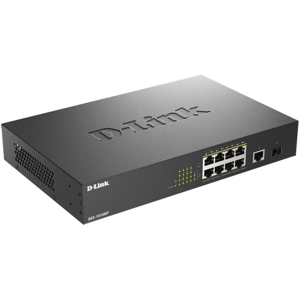 D-Link 10-Port Gigabit PoE+ Unmanaged switch - Switche - Obrázek G7YI000K01