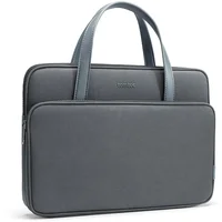 tomtoc Premium Briefcase 14" MacBook Pro (2021) šedý - Pouzdra