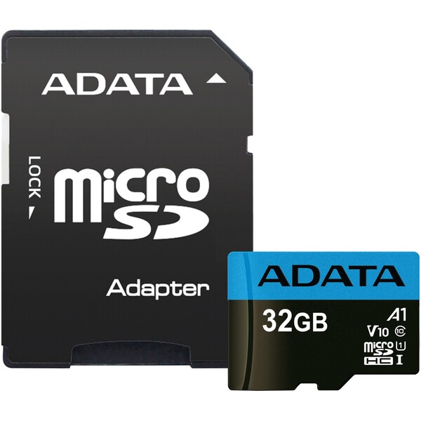 ADATA microSDHC 32GB UHS-I U1 AUSDH32GUICL10A1-RA1