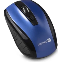 CONNECT IT Bezdrátová optická myš modrá - Myši