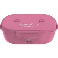 Faitron HeatsBox GO Light chytrý ohřívací obědový box na baterii růžový - Domácí spotřebiče