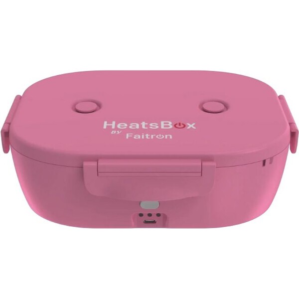 Faitron HeatsBox GO Light chytrý ohřívací obědový box na baterii pro děti růžový HB-06-102B_PN Růžová