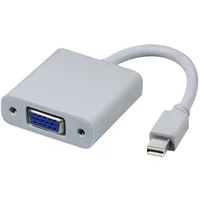 PremiumCord Mini DisplayPort/VGA redukce bílá - Kabely a redukce