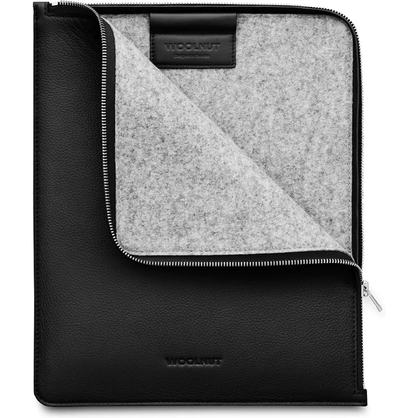 Woolnut Leather Folio kožené pouzdro iPad Pro 12,9"/iPad Pro 13"/iPad Air 13" černé - Pouzdra - Obrázek G9LR100501