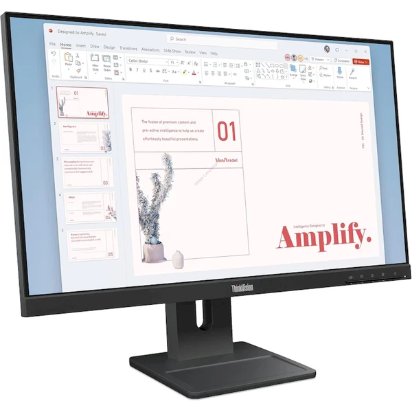 Lenovo ThinkVision E24-40 monitor 23,8" - Monitory - Obrázek G9OI000K01