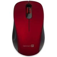 CONNECT IT MUTE bezdrátová myš červená - Myši