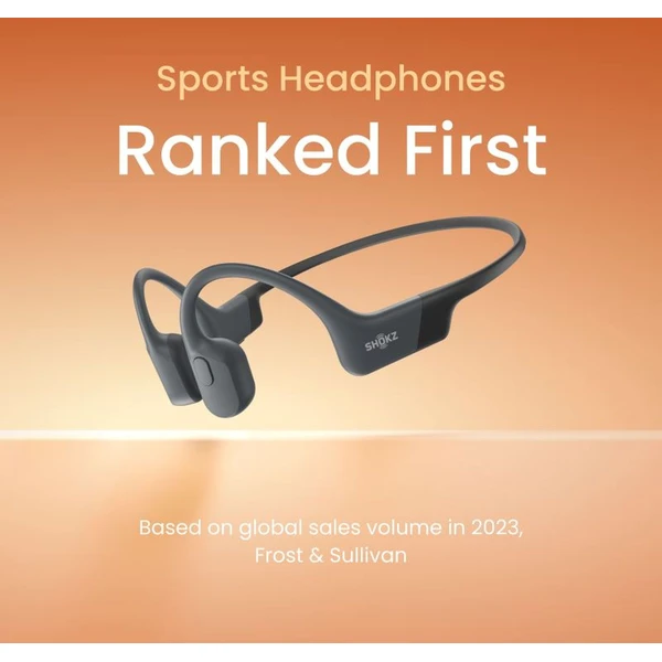 Shokz OpenRun (USB-C) bezdrátová sluchátka černá - Sluchátka - Obrázek G9TA000N01