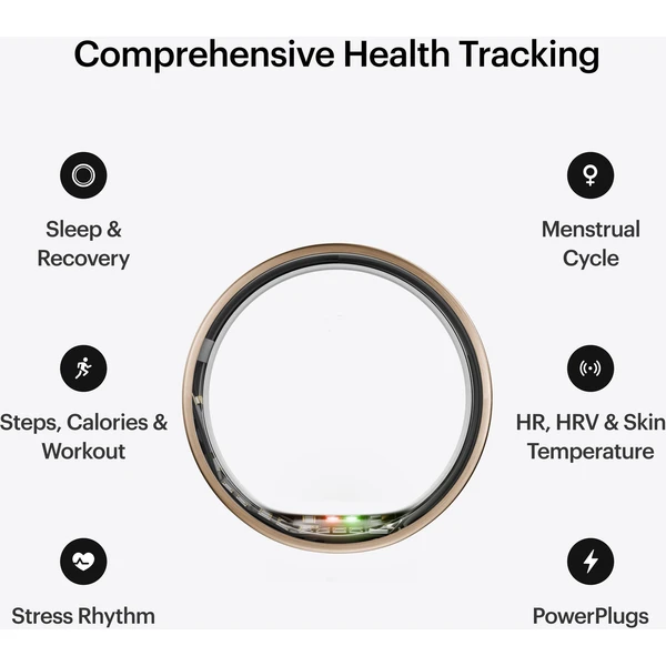 Ultrahuman Ring AIR chytrý prsten vel. 6 Rose Gold - Chytré prsteny - Obrázek G9XM000K01