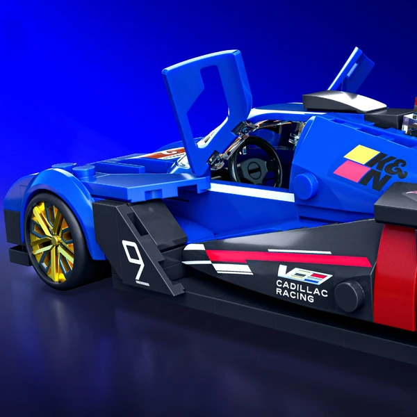 Mattel Brick Shop sestavitelný model Hot Wheels - Cadillac Project GTP Hypercar (Speed series) - Stavebnice - Obrázek GA6L000K01
