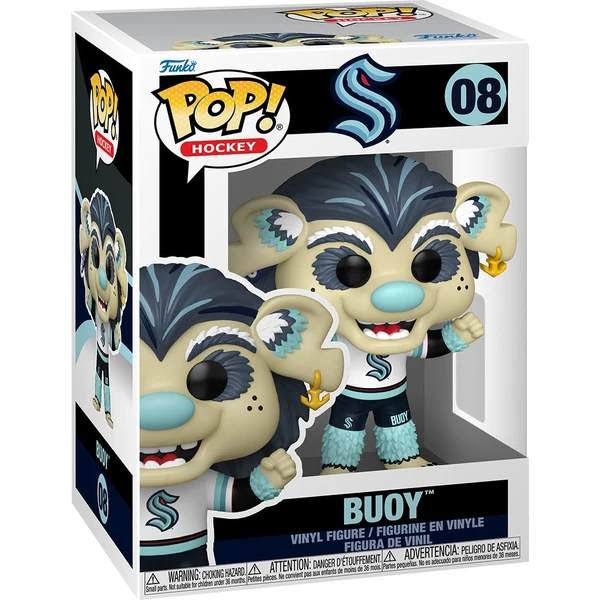 Funko POP! #08 NHL Mascots - Seattle Kraken Buoy - Funko POP! - Obrázek GAEO000K01