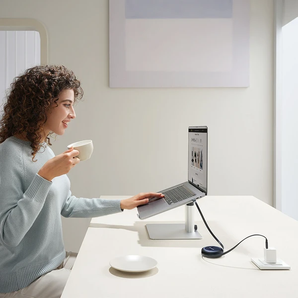 Baseus Nomos USB-C/USB-C napájecí kabel 100W 1,5m černý - Kabely a redukce - Obrázek GAGE000L01