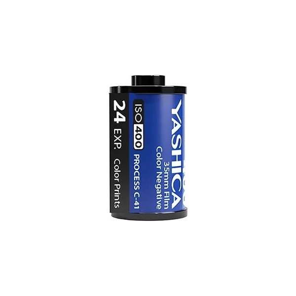 YASHICA MF-1 Snapshot Art Camera analogový fotoaparát žlutý - Fotoaparáty - Obrázek GAKR000K01