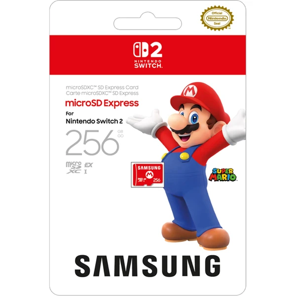 Nintendo Switch 2 microSD card 256 GB Samsung - Paměťové karty - Obrázek GAOF000L01