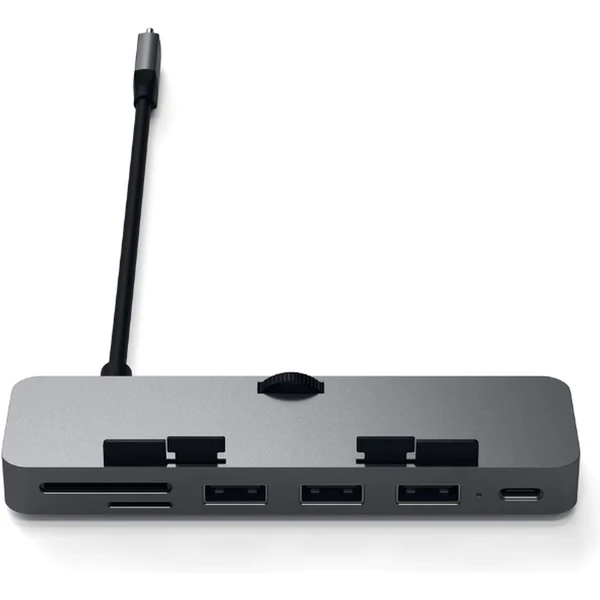Satechi Aluminum USB-C PRO Hub (3x USB 3.0,MicroSD) vesmírně šedý - USB huby - Obrázek GAS1000701