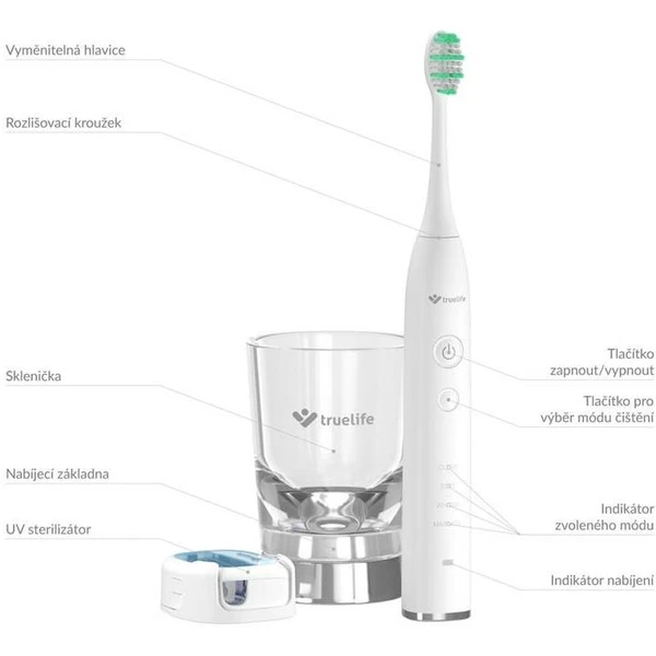 TrueLife SonicBrush GL UV - Zubní kartáčky - Obrázek GATG300401