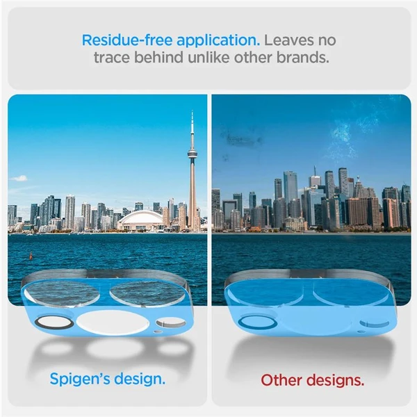 Spigen Glass Optik 2 Pack skla na fotoaparát iPhone 14 Pro/iPhone 14 Pro Max - Ochranné folie a skla - Obrázek GBK0000N01