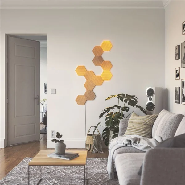 Nanoleaf Elements Hexagons Expansion 3 Pack - Chytrá osvětlení - Obrázek GBMJF00101