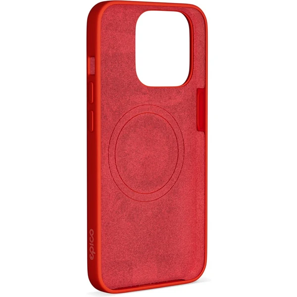 EPICO Magnetic MagSafe silikonový kryt Apple iPhone 14 červený - Pouzdra - Obrázek GBWG300401