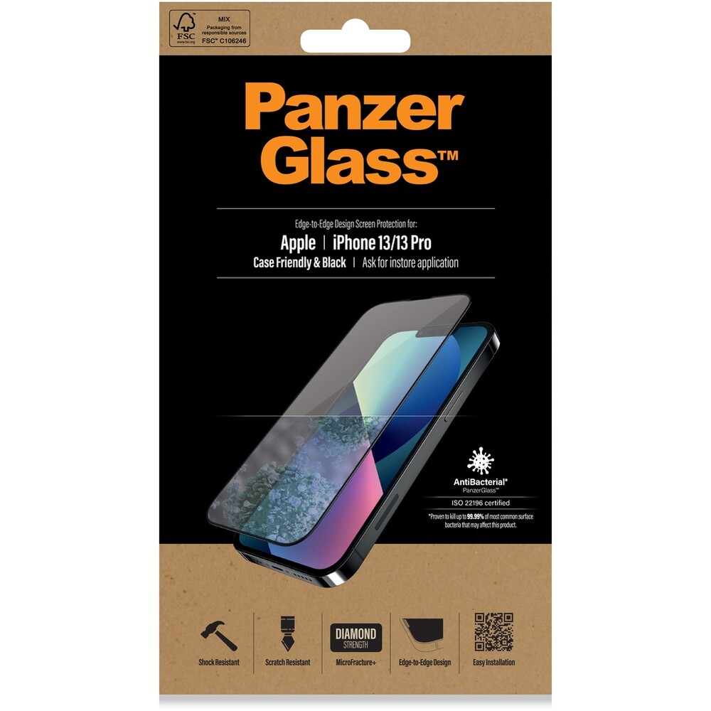 PanzerGlass™ EdgetoEdge pro Apple iPhone 13/13 Pro