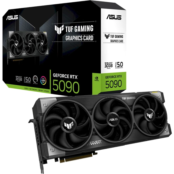 ASUS TUF Gaming NVIDIA GeForce RTX 5090 32GB GDDR7 - Grafické karty - Obrázek GCDB000K01