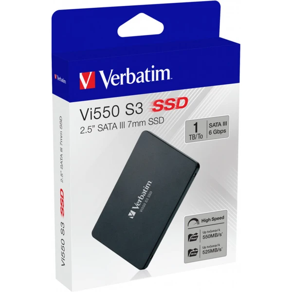 Verbatim Vi550 S3 SSD 2.5" 1TB - SSD disky - Obrázek GCKK100501