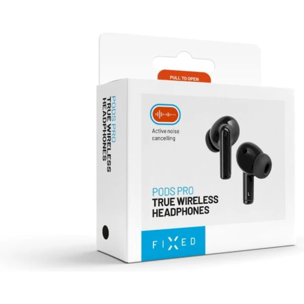 FIXED Pods Pro TWS bezdrátová sluchátka s ANC černá - Sluchátka - Obrázek GD01000L01