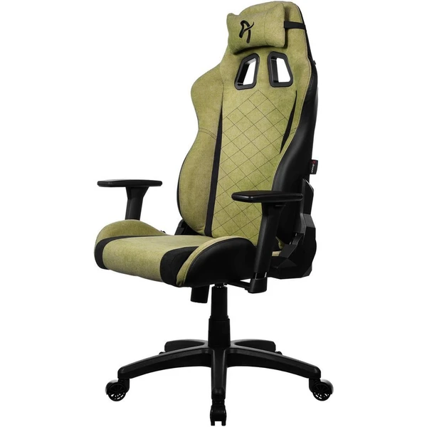 AROZZI AVANTI Soft Fabric herní židle mechově zelená - Židle - Obrázek GD4D000O01