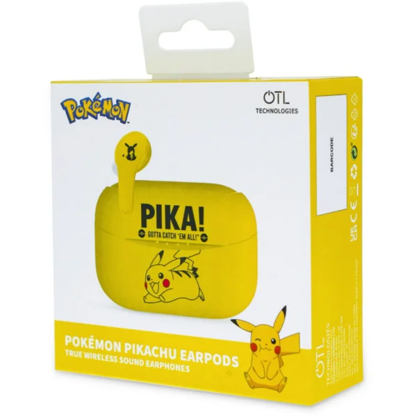OTL  bezdrátová sluchátka TWS s motivem Pokémon Pikachu - Sluchátka - Obrázek GDERF00101