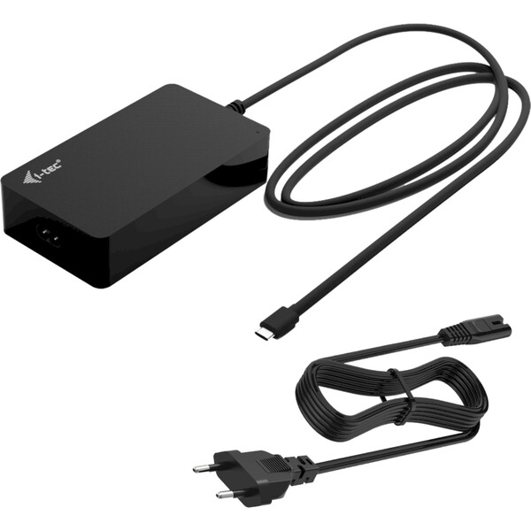 i-tec USB-C 140W PD univerzální nabíječka černá Černá