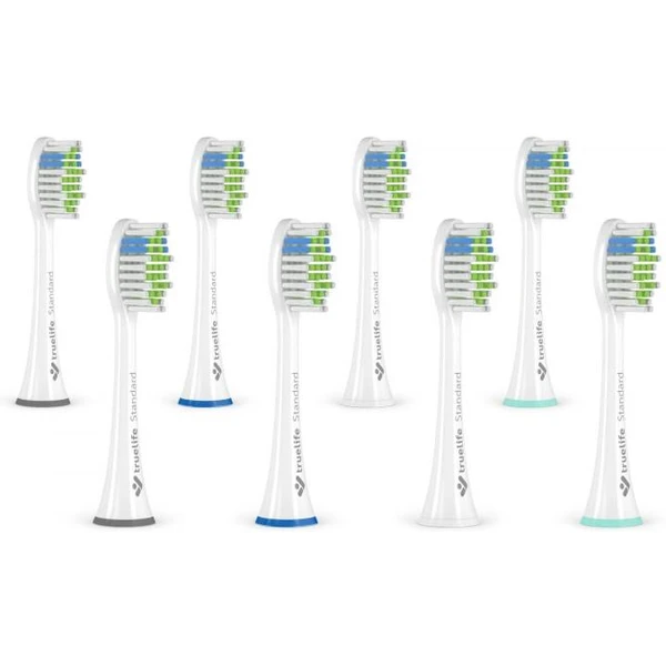 TrueLife SonicBrush UV Heads White Standard 8 Pack - Zubní kartáčky - Obrázek GDTG300401