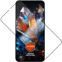 FIXED Armor prémiové tvrzené sklo s aplikátorem Samsung Galaxy S24+ černé - Ochranné folie a skla
