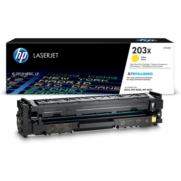 HP CF542X č. 203X Žlutá originální - Tonery - Obrázek GE72700301
