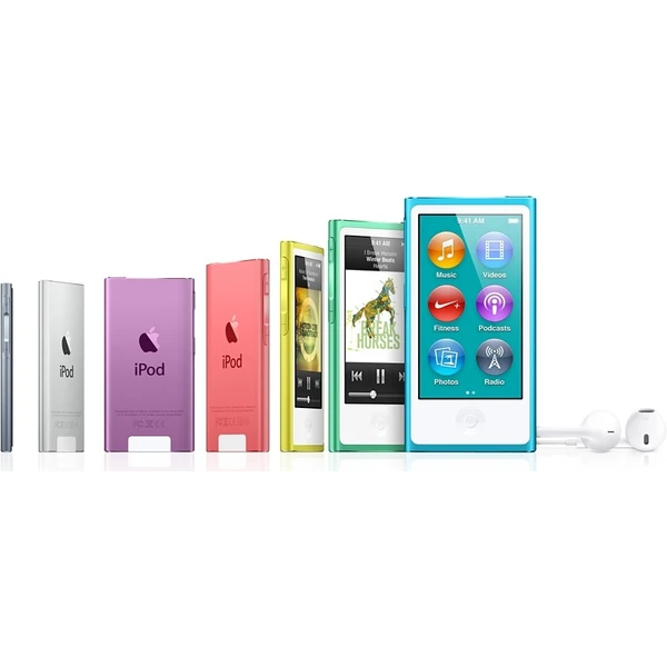 Apple iPod Nano 7. gen. 16GB Space Grey - Hudební přehrávače - Obrázek GEE1000101