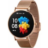Garett Smartwatch Verona zlatá, ocel - Chytré hodinky