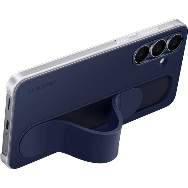 Samsung Standing Grip kryt s popruhem Galaxy S25 FE tmavě modrý - Pouzdra - Obrázek GFDH000K01