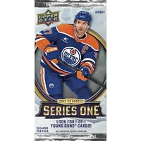 Hokejové karty 2025-26 Upper Deck Series 1 Hockey Hobby Balíček - Hokejové karty