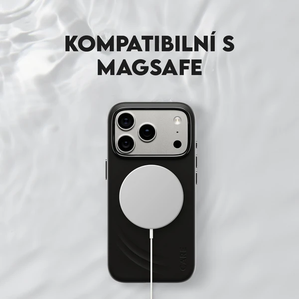 PanzerGlass® CARE Flow kryt s MagSafe Apple iPhone 17 Pro černý - Pouzdra - Obrázek GHDH000K01