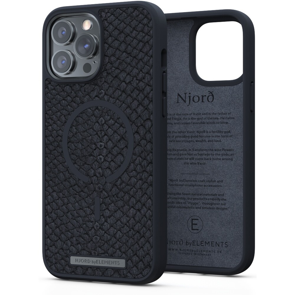 NJORD Vindur MagSafe case iPhone 13 Pro Max grey