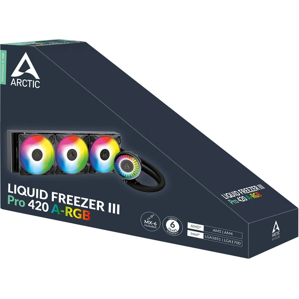Arctic Liquid Freezer III Pro 420 ARGB - Chladiče - Obrázek GHYF000K01